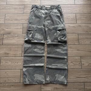 Y2K Camo Sideout Skater Baggy Pants